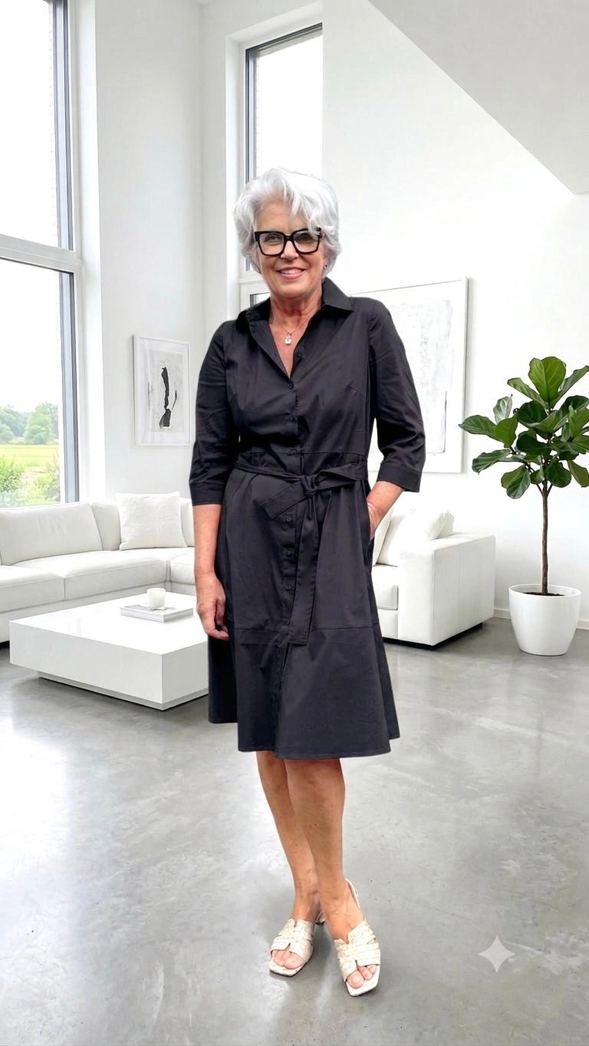 Royals of Sylt UG - Mode - Frauen in einem trendigen Kleid mit einer Tasche
